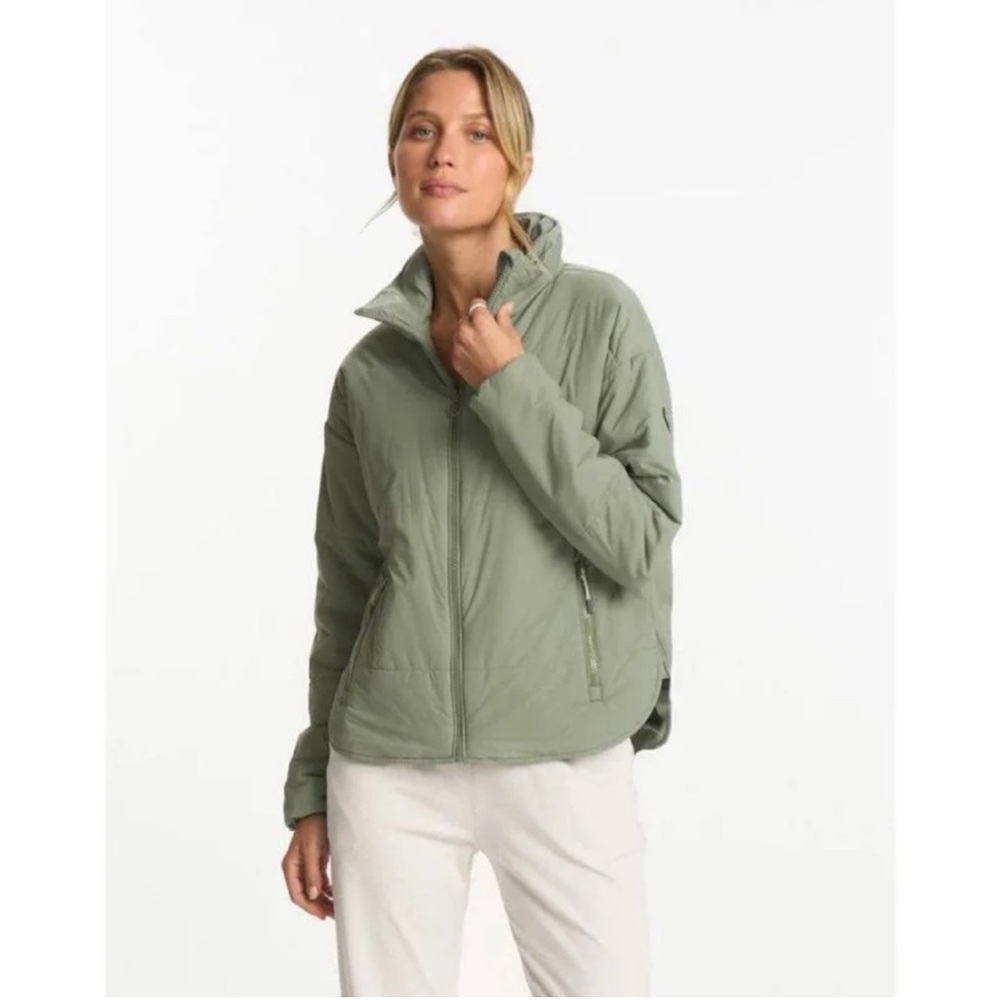 Vuori Womens Canyon Insulated Jacket Pistachio S